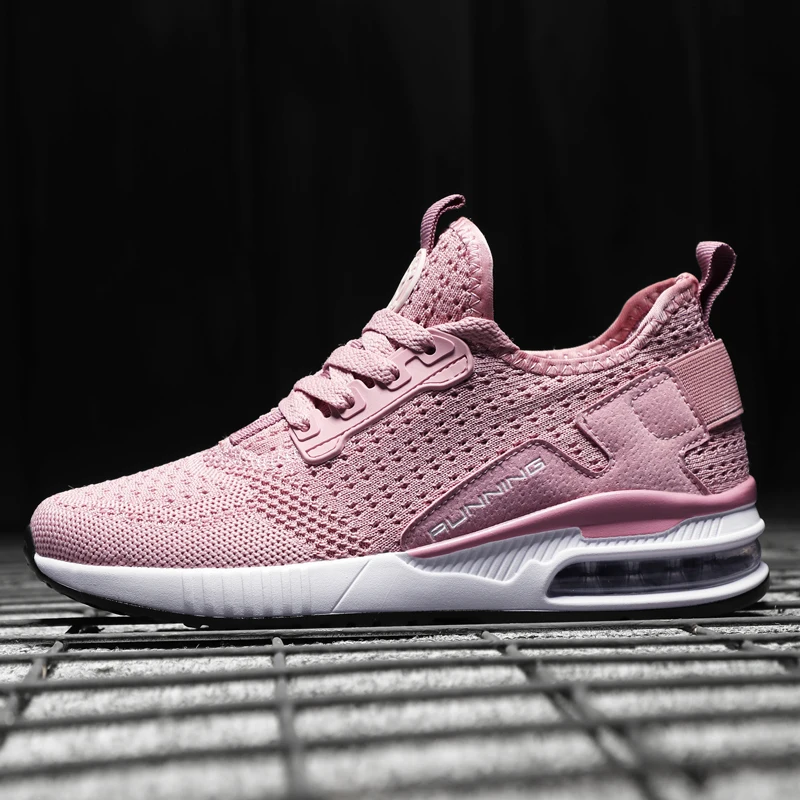 Breathable Sneakers Athletic-Trainers Sport-Shoes Ultralight Summer Womens Jogging 