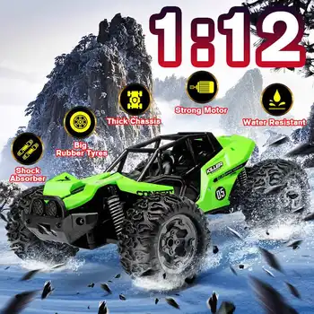 

1:12 4WD RC Car Updated Version 2.4G Radio Control RC Car Toys High speed Trucks Off-Road Trucks Toys for Children Kids Gift