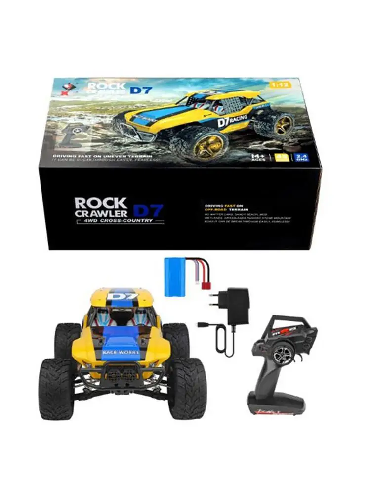 Wltoys 12402-A 1/12 RC автомобиль 60 км/ч Высокоскоростной RC гоночный автомобиль 2,4 ГГц радиоуправляемое Багги 4WD 550 мотор RC внедорожный Дрифт автомобиль детские игрушки