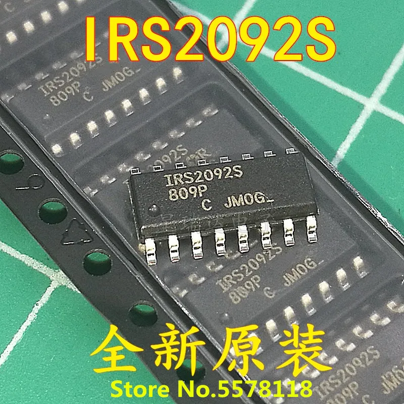 Free Shipping 5 10Pcs IRS2092S IRS2092SPBF IRS2092 IRS2092STRPBF SOP 16 ...