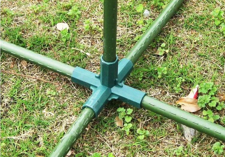Description Picture 6 of item6pcs 16mm Inner Diameter Gardening Plant Stakes Plastic Edging Corner Connection Accessories Greenhouse Plant Frame Connectors