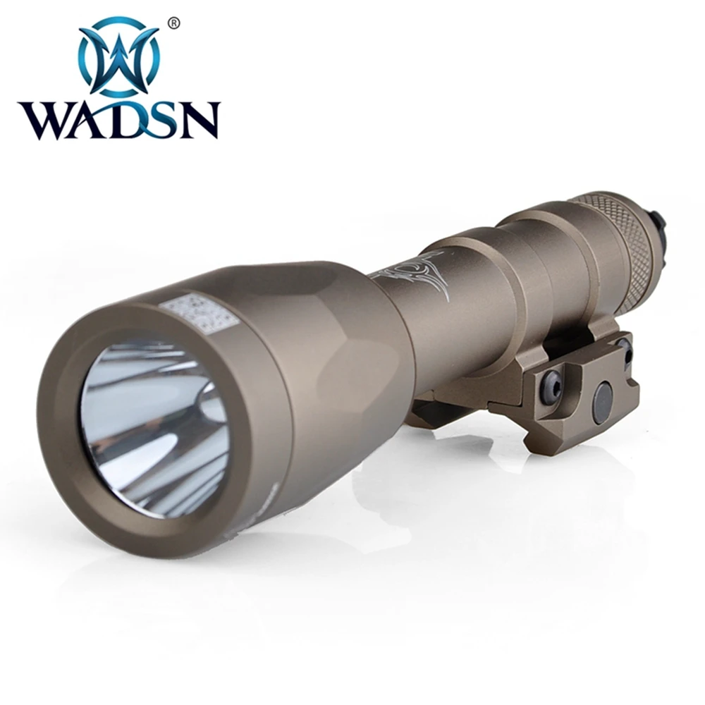 WADSN Softair фонарик NE M600P SCOUTLIGHT светодиодный 850 люмен двойной дистанционный переключатель тактический фонарь WNE04027 охотничье оружие огни