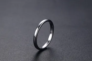 

Titanium steel ring mirror stainless steel ring men and women simple ring