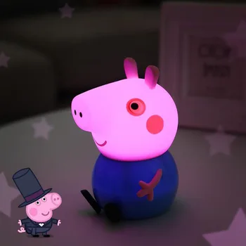 

George Pecs Creative Sleep Light Silicone Sensor Children's Night Light LED Bedside Lamp Cartoon Gift Colorful Pat Lights