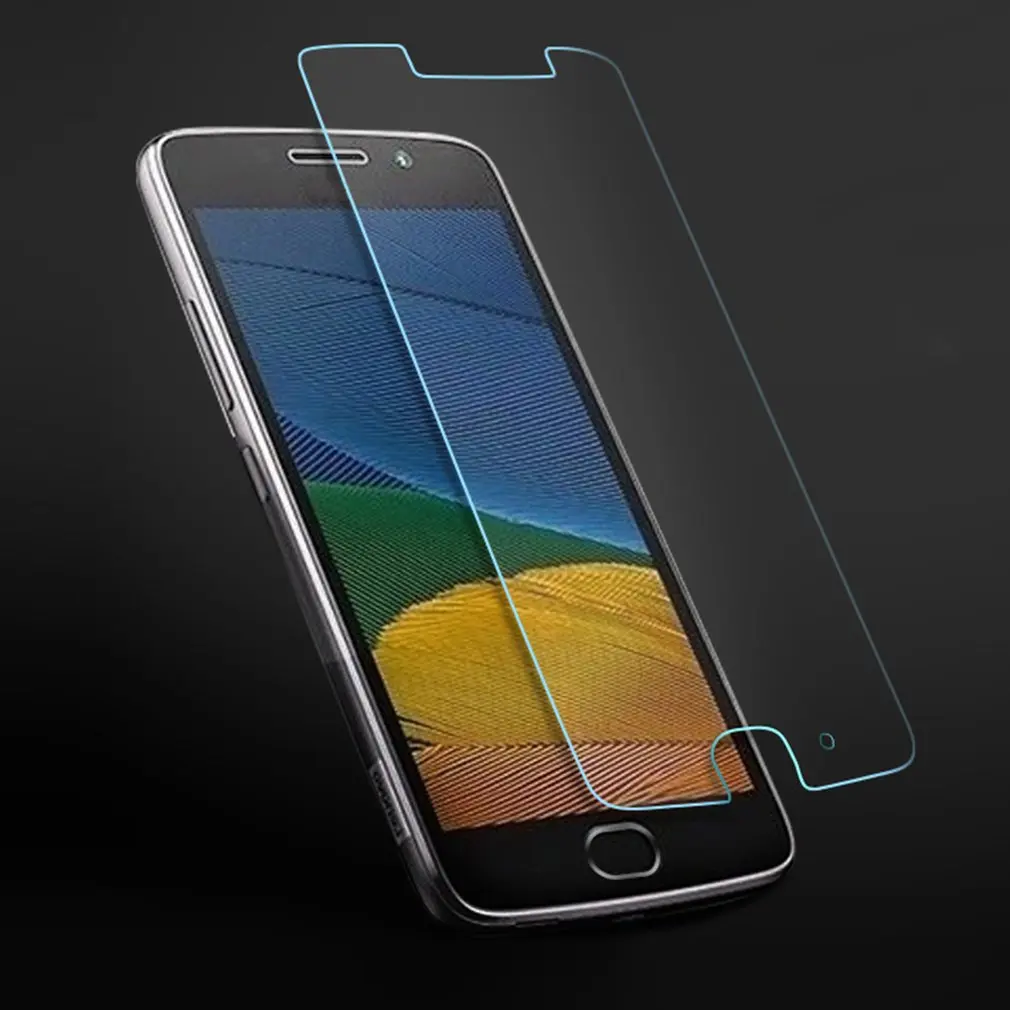 Premium Transparent Tempered Glass Screen Protector Film For Motorola G5 G5Plus Bubble Free HD Protective |