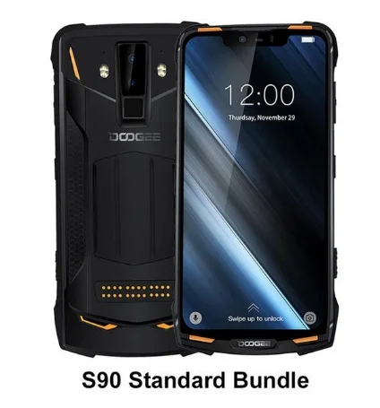 DOOGEE S90C 4 Гб 64 Гб модульный смартфон NFC 6,18 FHD+ дисплей IP68/IP69K Helio P70 Восьмиядерный 16 МП камера 4G мобильный телефон - Цвет: Standard