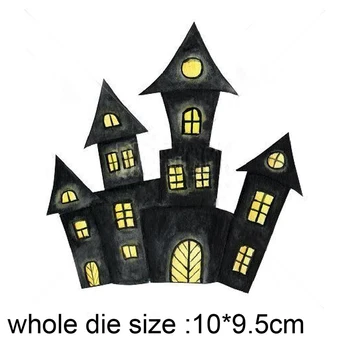 

Witch castle halloween Dies for Scrapbooking dies Card Making 2020 new Metal Cutting Dies embossing Craft Dies Stencil Dies Cuts