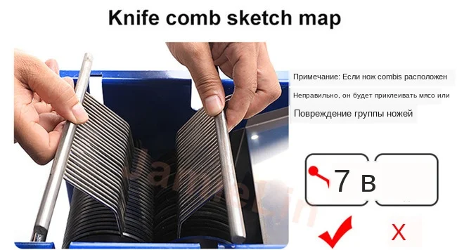 meat cutting machine