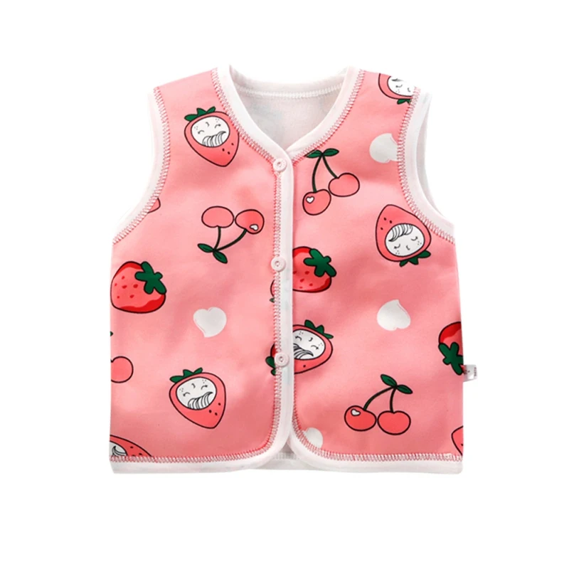 

Casual Kids Vest For Girls Boys Winter Sleeveless Coats Infant Newborn Clothing Warm Baby Girl Boy Vest Cardigan Toddler Clothes