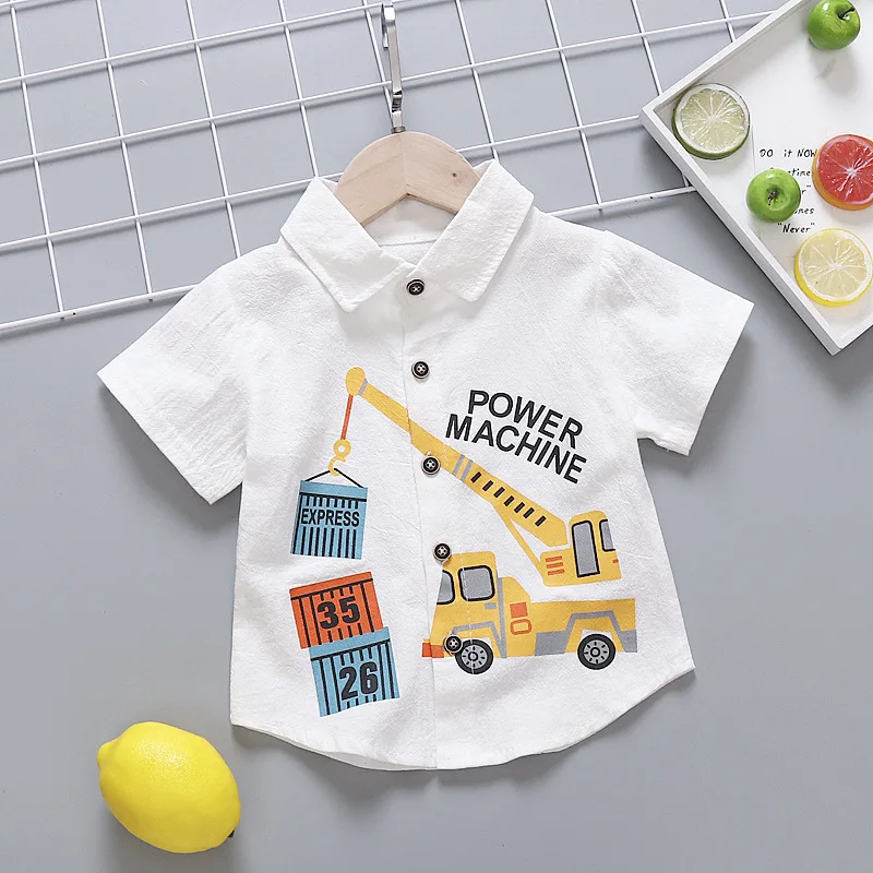 BOY'S Western Style Coat Summer New Style Infant CHILDREN'S Shirt Tops Male Baby Hooded Cardigan Wind Coat