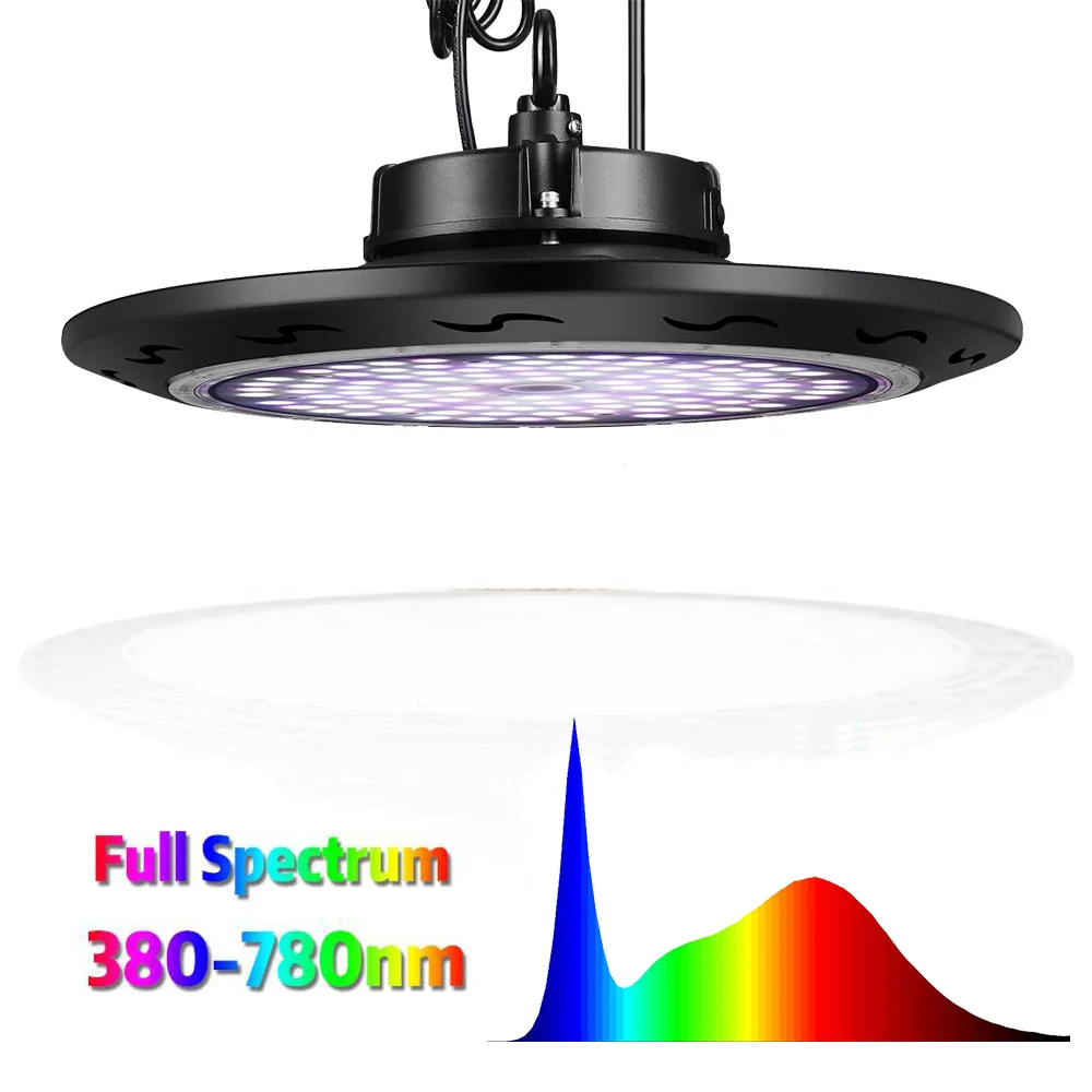 Лампа для выращивания 1500 Вт/2000 Вт НЛО светодиодный светильник для выращивания полный спектр коробка для выращивания гидропонный садовый парник комнатных растений