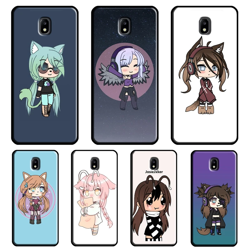 Чехол Gacha Life для телефона Samsung Galaxy J3 J5 J7 2016 A3 A5 2017 A6 A8 J4 J6 Plus J8 J2 Core 2018 | Мобильные
