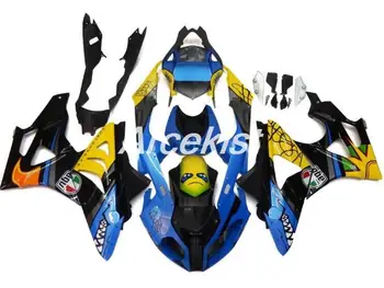 

New ABS Full Fairings kit Fit for BMW S1000RR 09 10 11 12 13 14 HP4 2009 2010 2011 2012 2013 2014 body set Yellow blue