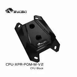 Bykski – bloc d'eau pour processeur AMD ryzen 3/CPU XPR POM M V2 X470 POM, Micro Waterway, 5/7 pièces 