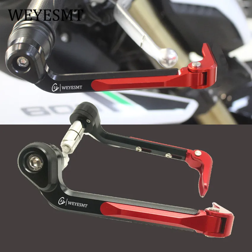 CNC Aluminum Motorcycle hand Protect Guard System Brake Clutch Levers Protector Falling Protection For Honda Suzuki