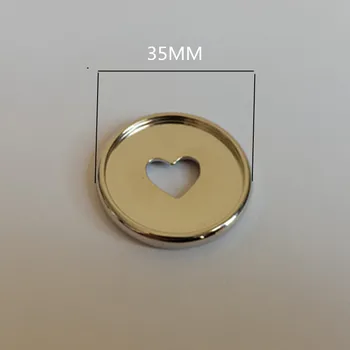 

12 pieces 35mm electroplated binding CD notebook plastic mushroom hole button Notepad loose leaf volume DIY folding disc buckle