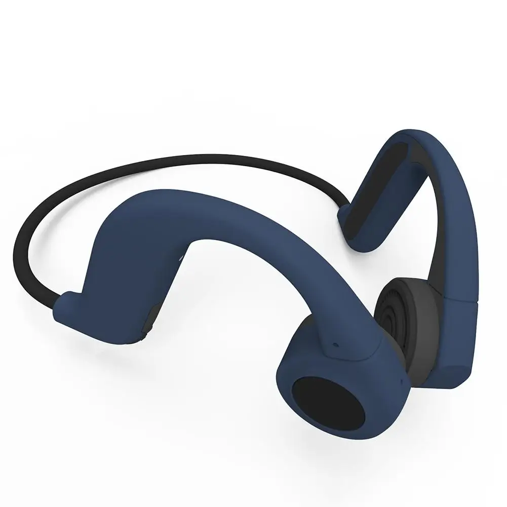 X9 костная проводимость Bluetooth IPX5 Водонепроницаемая гарнитура со встроенной памятью 8 Гб двойной микрофон Шумоподавление для занятий спортом езда