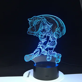 

Dragon Ball Vegeta 3D LED Nightlights Color Changing Remote Control Dragon Ball Super LED Desk Lamp for Bedroom Dropshipping