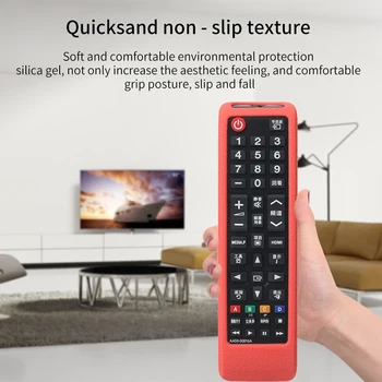 

Home Accessories Shockproof Protective Case Soft TV Anti Slip Dustproof Protector Silicone Remote Control Cover For Samsung