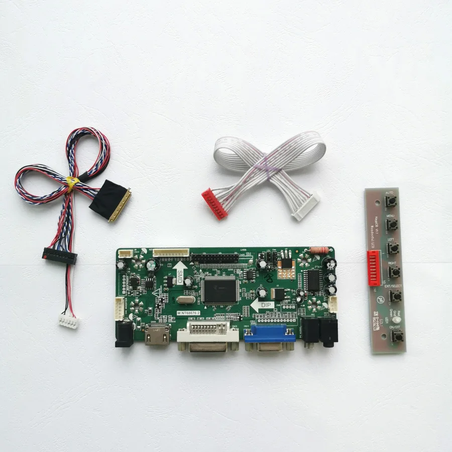 Для LTN116AT01 LTN116AT04 LTN116AT07 ЖК-экран LVDS 40Pin 1366*768 WLED 11 6 &quotVGA + DVI MNT68676 контроллер карты