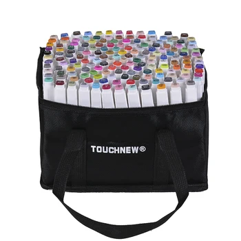 

TouchFIVE 30/40/60/80/168 Color Art Markers Set Dual Headed Artist Sketch Oily Alcohol based markers For Animation Marker pen