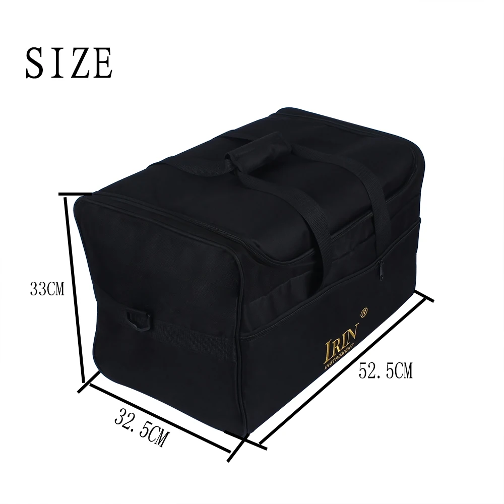 Стандартная взрослая сумка Cajon Box Drum, рюкзак, чехол, 600D ткань, 5 мм, хлопковая подкладка с ручкой для переноски, плечевой ремень