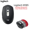 Logitech M585 Bluetooth Wireless Mouse Multi-Tasking Flow Curved Design Bluetooth Mouse Windows Mac Computer Novelty Mouse ► Photo 2/6