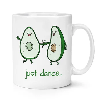 

Dance Avocado Coffee Mug Ceramic Cup Gifts 11oz