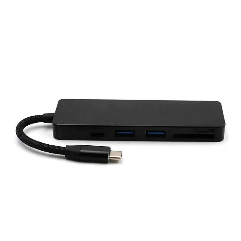 USB 3,1 type-C концентратор TF кард-ридер type C к USB конвертер Высокоскоростной USB 3,0 разветвитель концентратор адаптер для Macbook Прямая поставка