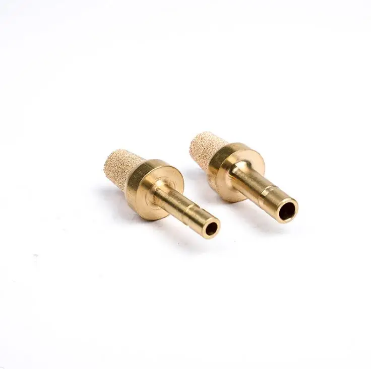 

OD 4mm 5mm 6mm 8mm Pneumatic brass Silencer Air Muffler