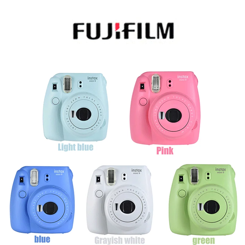 Фотокамера Fujifilm Instax polaroi Mini 9 5 цветов фотокамера Mini7c instantanea романтичный подарок