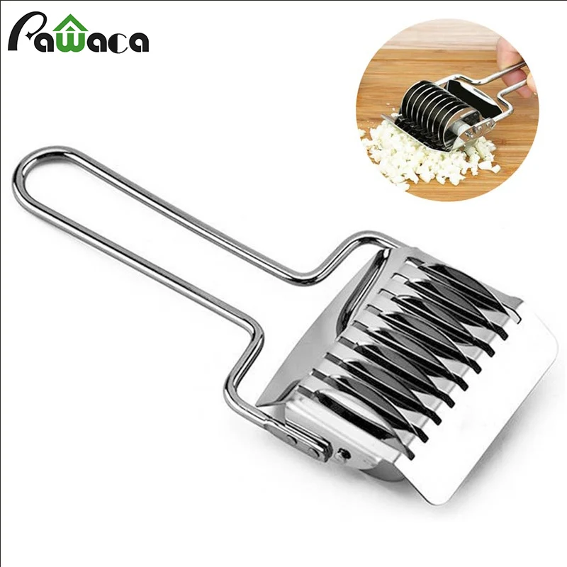 

Pressing Machine Non-slip Handle Kitchen Gadgets Noodle Makers Noodles Cut Knife Multifunction Shallot Ginger Garlic Cutter