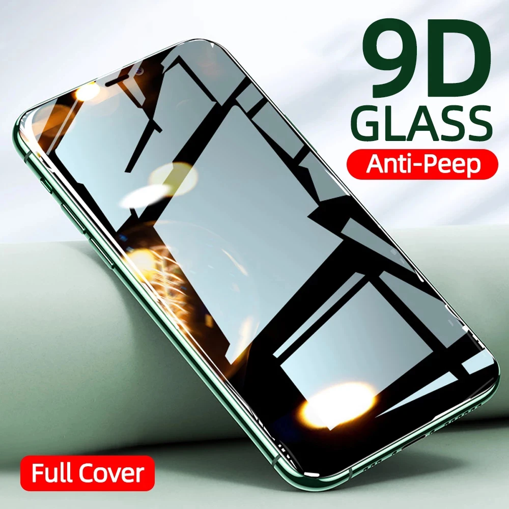 3D Full Private Screen Protector For iphone 12 11Pro Max X XS MAX XR