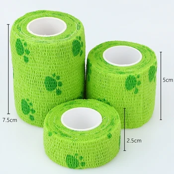 

1/3/5pcs Medical Therapy First Aid Adhesive Bandage Self Adhesive Bandage for Hand Leg Protective Muscle Wrist Tape Stretch Band