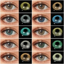 HIDROCOR Colored Contacts Natural Eye Color Lens 1 Pair Contact Lenses Eye Contacts Yearly Colored Contact Lens for Eyes
