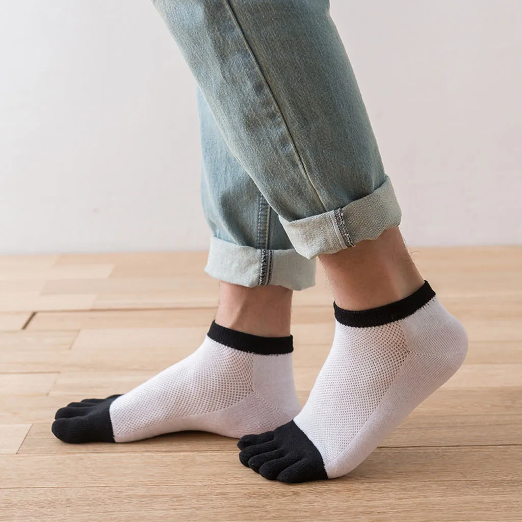 Носки из 3 предметов женские модные летние хлопковые однотонные носки в стиле Харадзюку, нескользящие носки из бамбукового волокна Дышащие