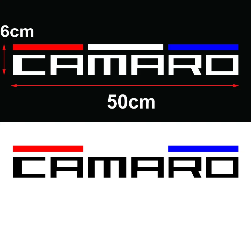 Автомобильный стиль для Chevrolet Camaro значок в виде буквы эмблема наклеивающаяся лампа для бровей топливный бак Автомобильная дверная ручка задний щиток наклейка на багажник