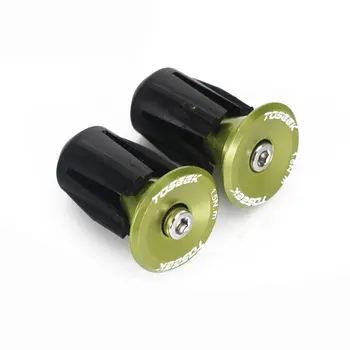 

1 Pair Mountain Road Bike Handlebar End Stopper MTB Road Bicycle Cycling Grip Anti-slip Firm Handlebar Caps Bike Accessory Hot