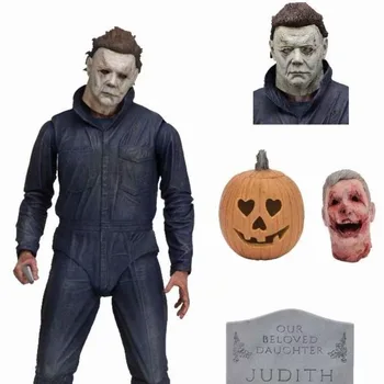 

NECA Halloween Action Figure Ultimate Michael Myers with Sword Knife Joints Moveable Model Toys