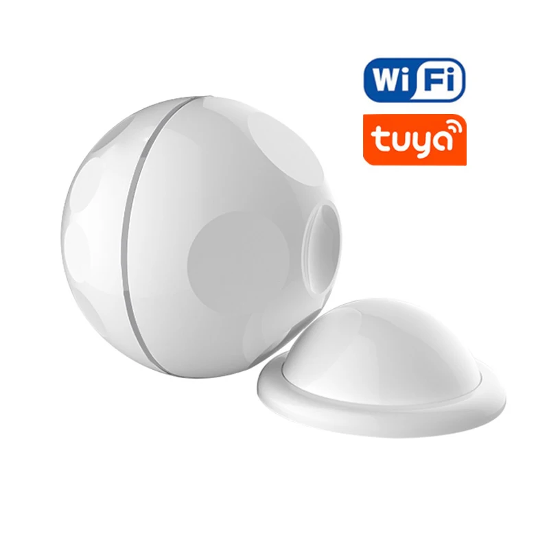 Wireless Wifi PIR Motion Detection Sensor Battery Powered Home Smart Security Via iphone Ipad Android APP