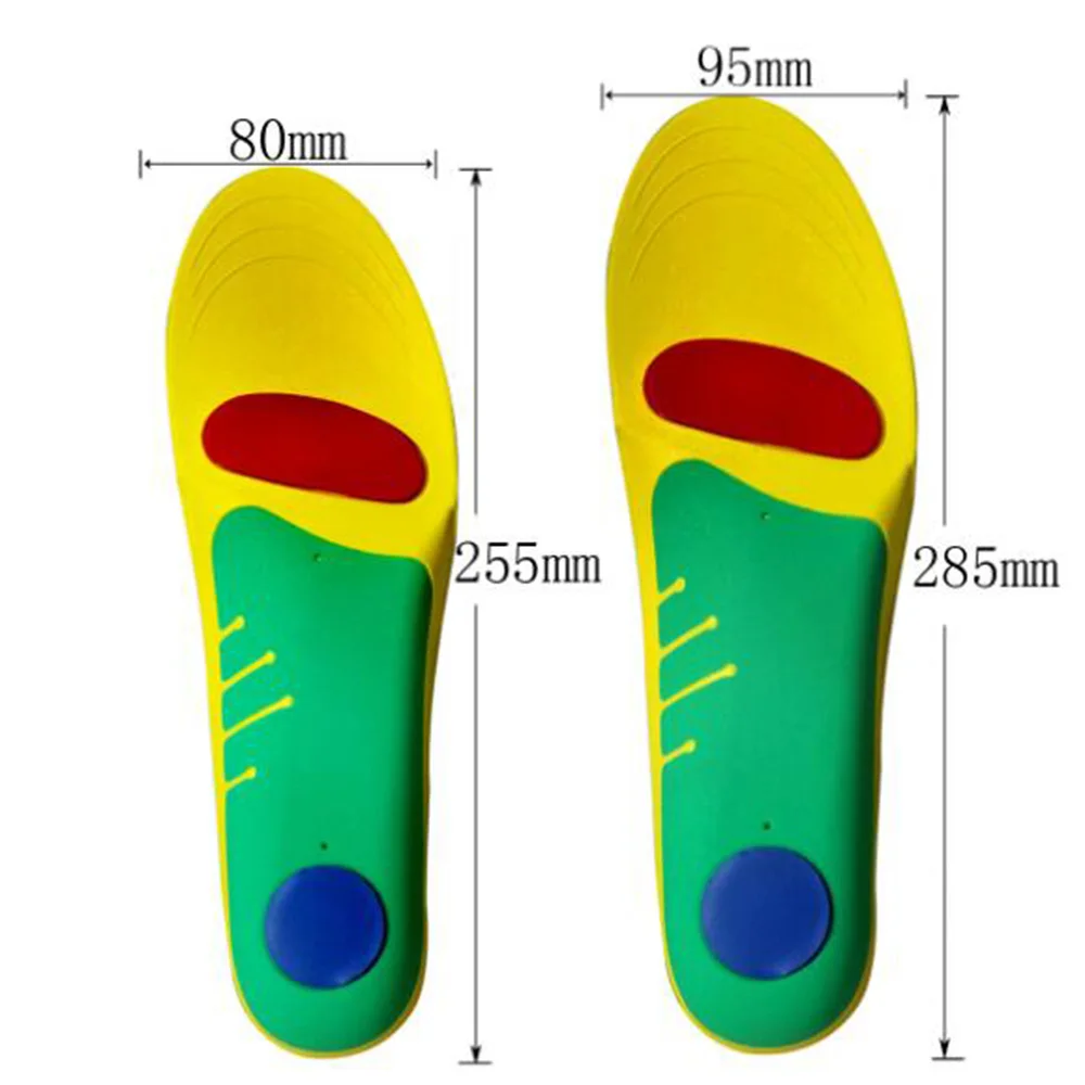 Ортопедические стельки для бега Спортивная Арка Опорные вставки Подошвенный Фасцит унисекс обувь коврик Мягкая стелька коррекция ног