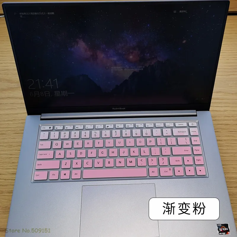 Силиконовый чехол с клавиатурой для Xiaomi RedmiBook 16 1 дюйма|Чехлы клавиатуры| |