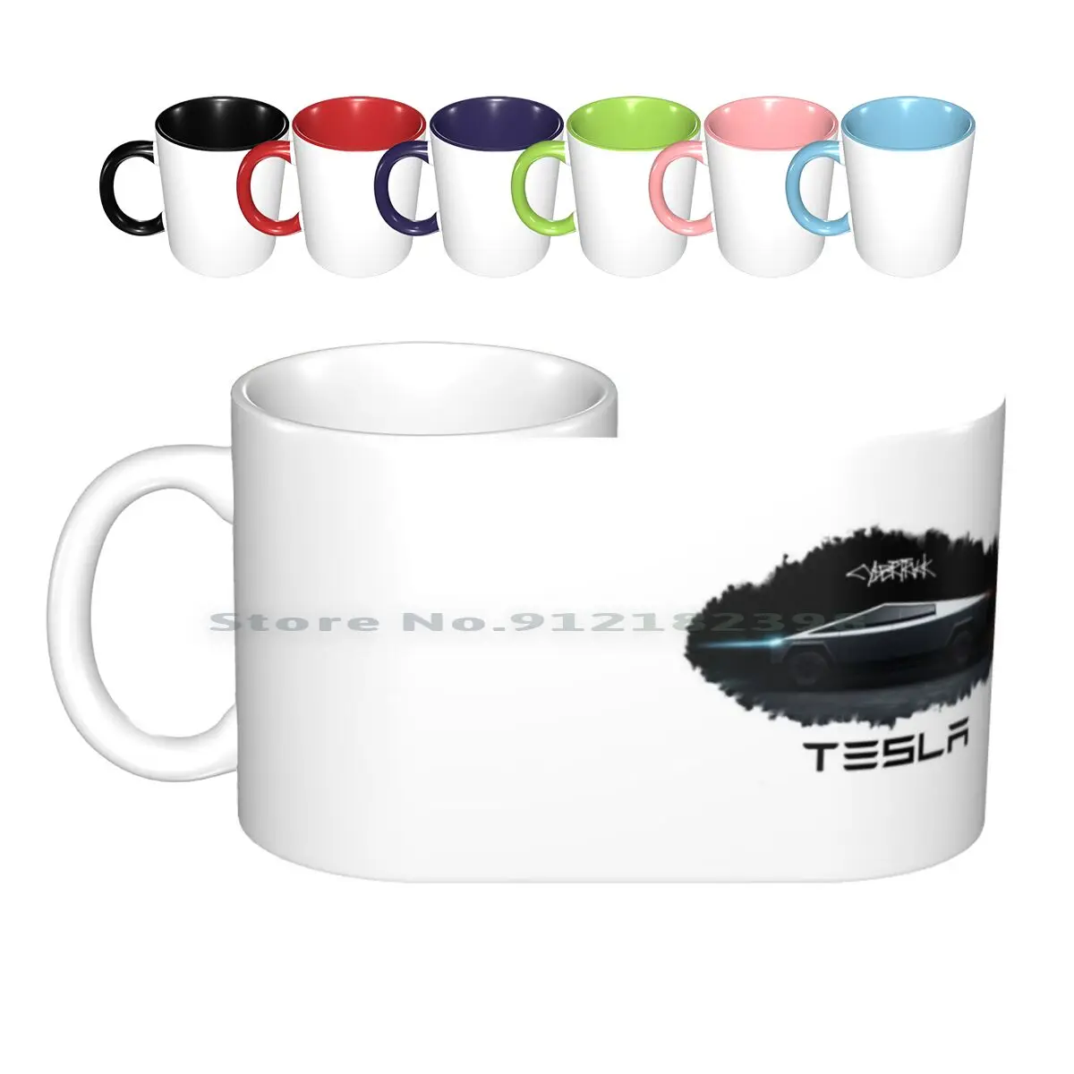 Tesla Cybertruck Tazze In Ceramica Tazze Da Caffè Tazza Da Tè Al Latte Tesla Motori Tesla Veicolo Elettrico Tesla Modello S Tesla Modello X Tesla