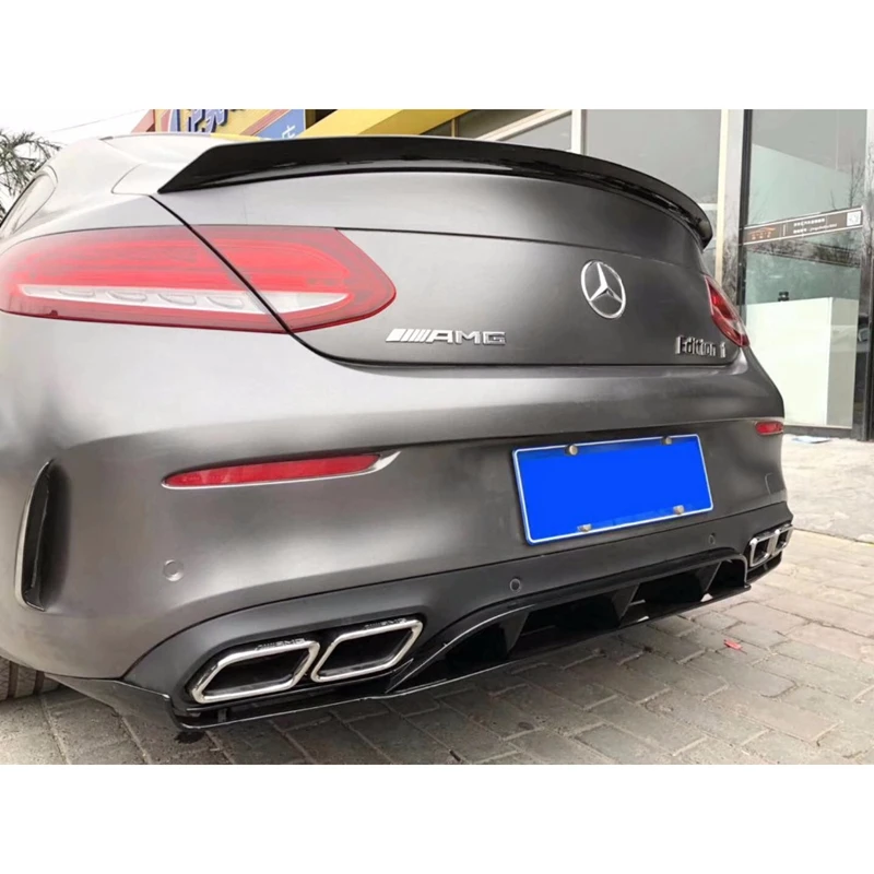 Для Mercedes Benz C Class W205 спойлер из углеродного волокна заднего багажника крыла C200 C250