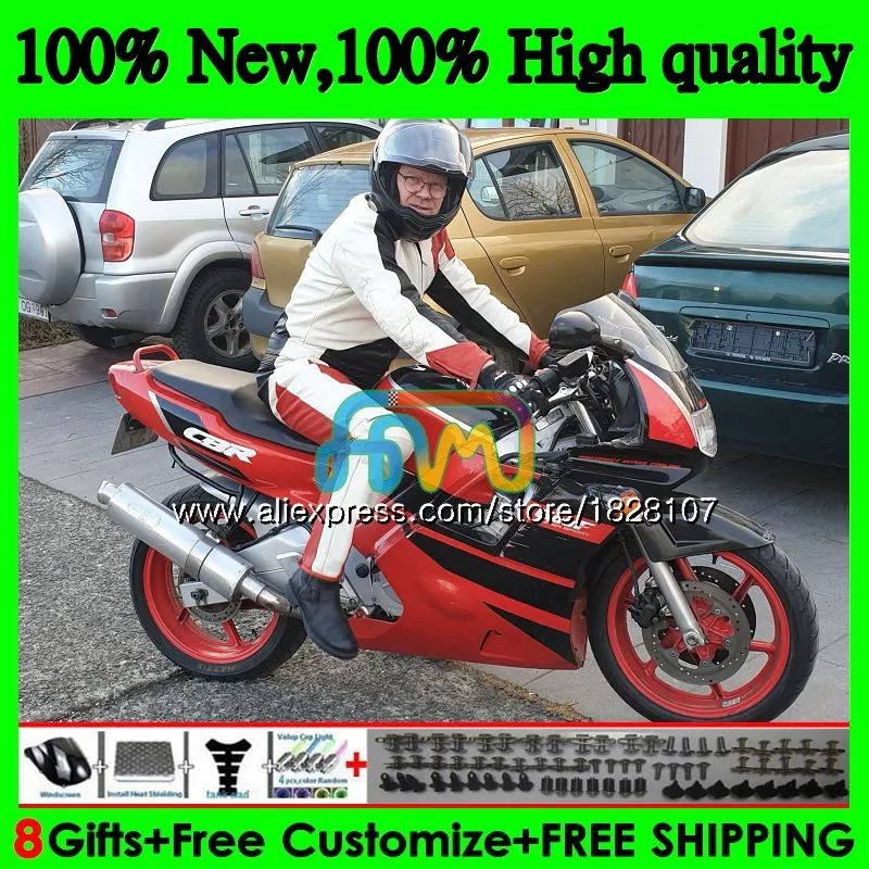 CBR 600F3+ майка для HONDA CBR600FS CBR 600 FS F3 1995 1996 1997 1998 3BS. 47 CBR600 F3 CBR600F3 95 96 97 98 обтекатель красного и черного цвета - Цвет: No. 1