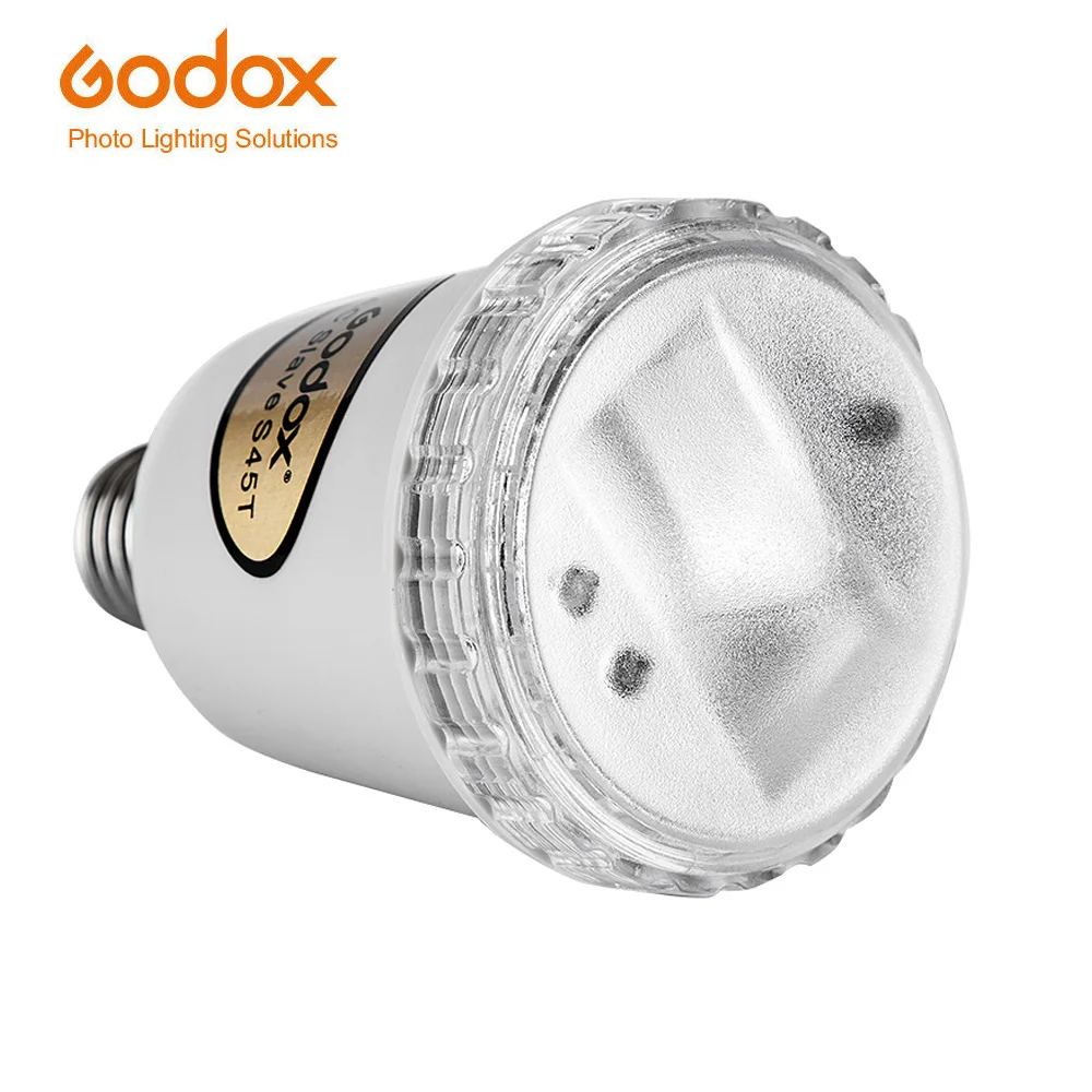 Godox A45s фотостудия электронный мигающий светильник s фотостудия стробоскоп светильник AC Slave вспышка лампа для E27 220V