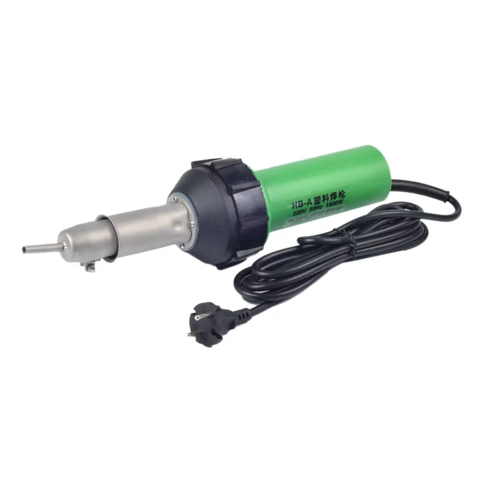 

1600W Plastic Welder Hot Air Gun Torch Welding Heat Gun Handhold Rod with Speed Nozzles Pistol Hot Gas Pistol Drop Shipping