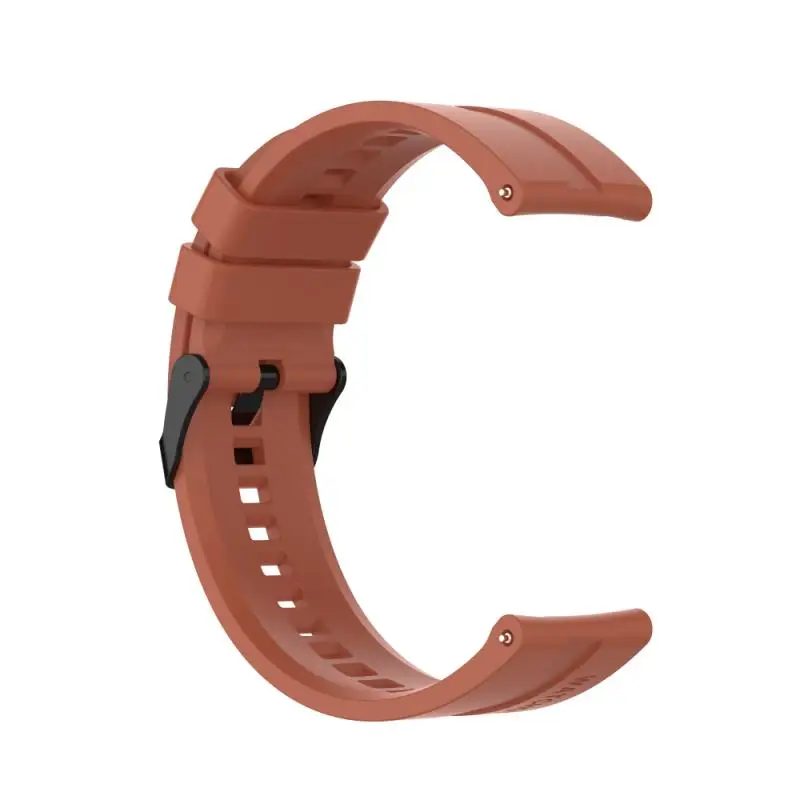 Silicone Smart Watch Bracelet For Huawei Watch GT2 Strap 22mm Strap Fashion Smart Watch Replacement With Black Steel Buckle 