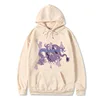 2021 New Harajuku National Fashion Purple Oriental Dragon Domineering Personalized Printed Hoodie 2