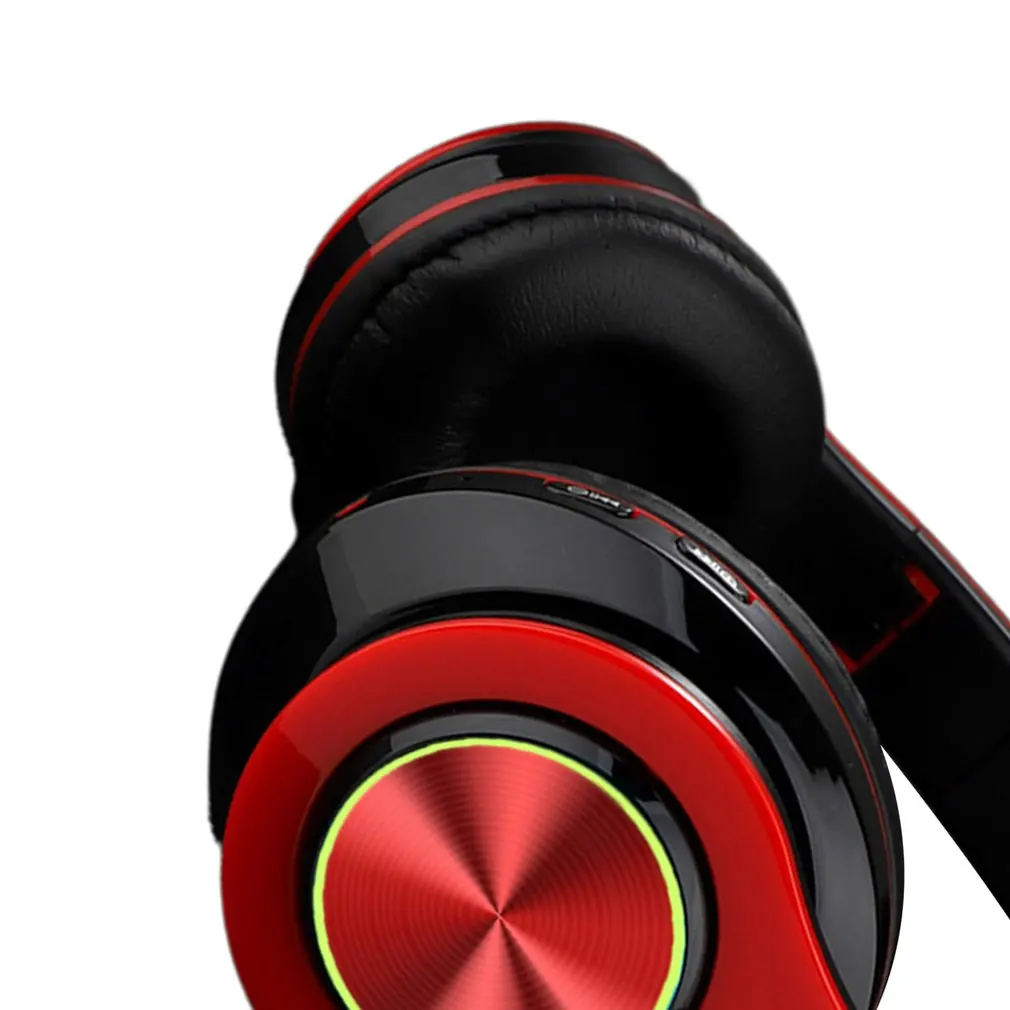 Wireless LED Luminous Bluetooth Glowing Computer Gaming Headset Notebook Headset Bass With Led Lighting Function